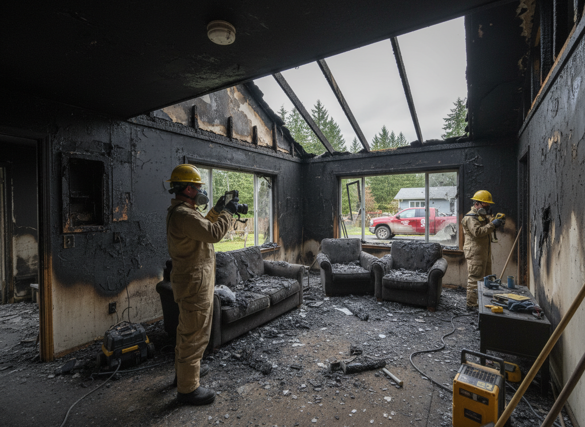 Documenting Fire Damage for Insurance Claims in Pierce County