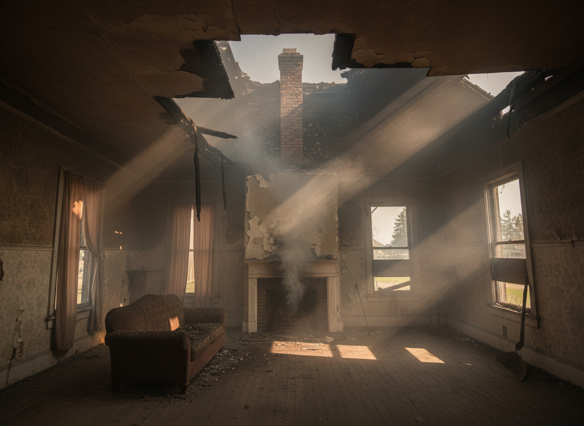 How Smoke Travels Through Older South Prairie Houses