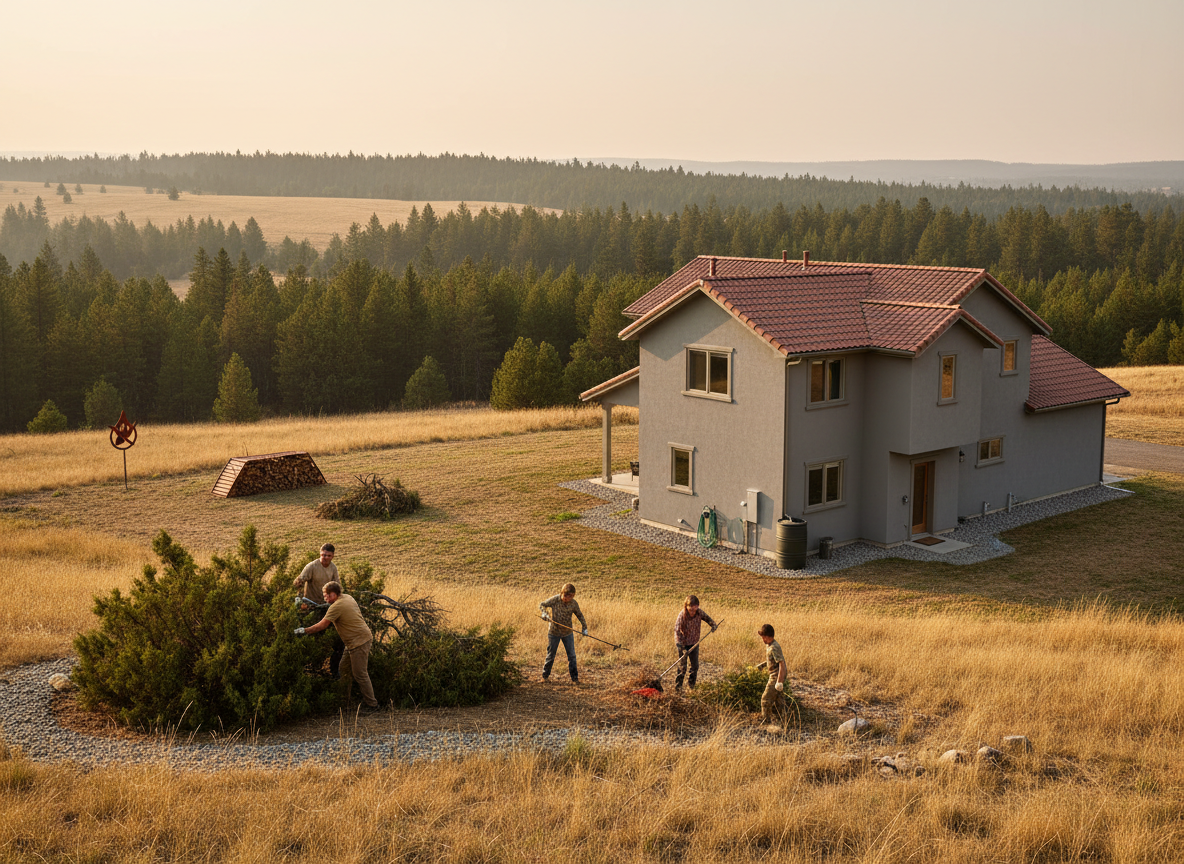 Wildfire Preparedness for South Prairie Homes Near Forest Edges