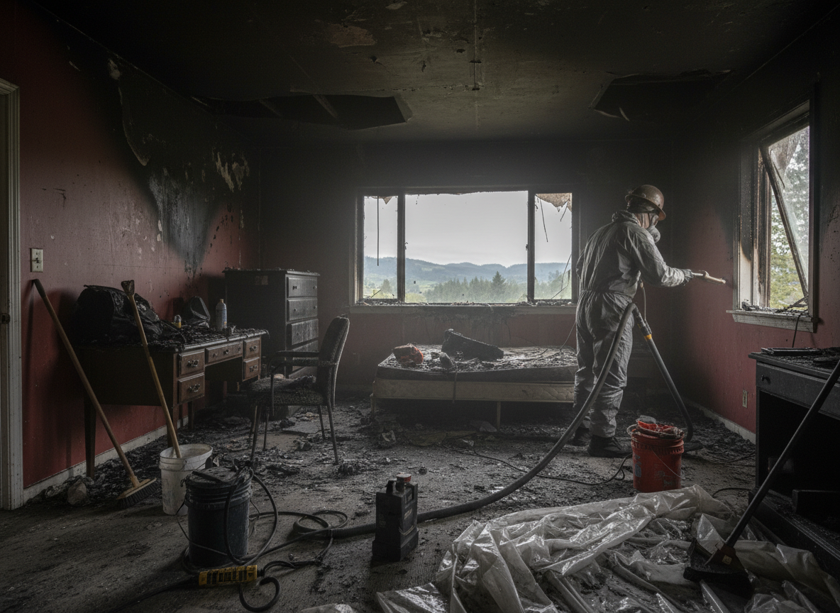 Fire Damage Restoration in Bonney Lake