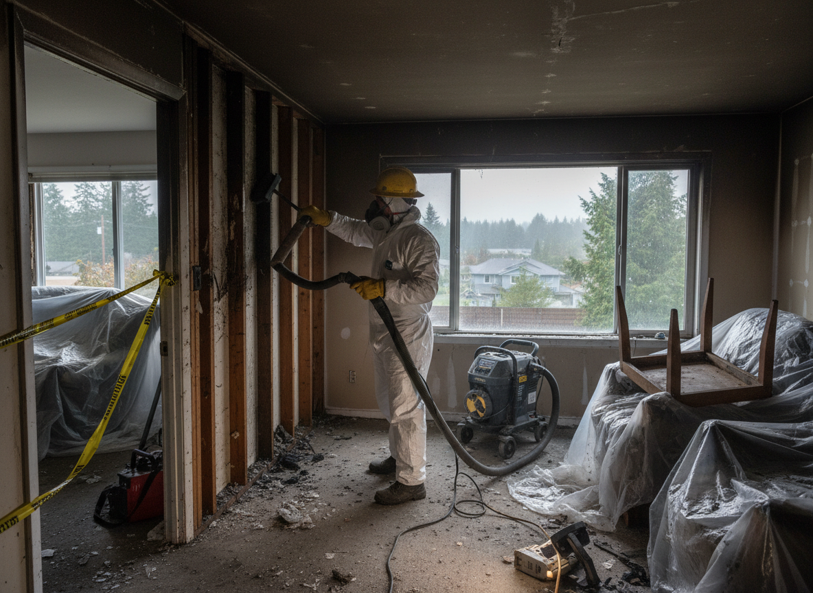 Emergency Fire Damage Restoration in South Prairie, WA
