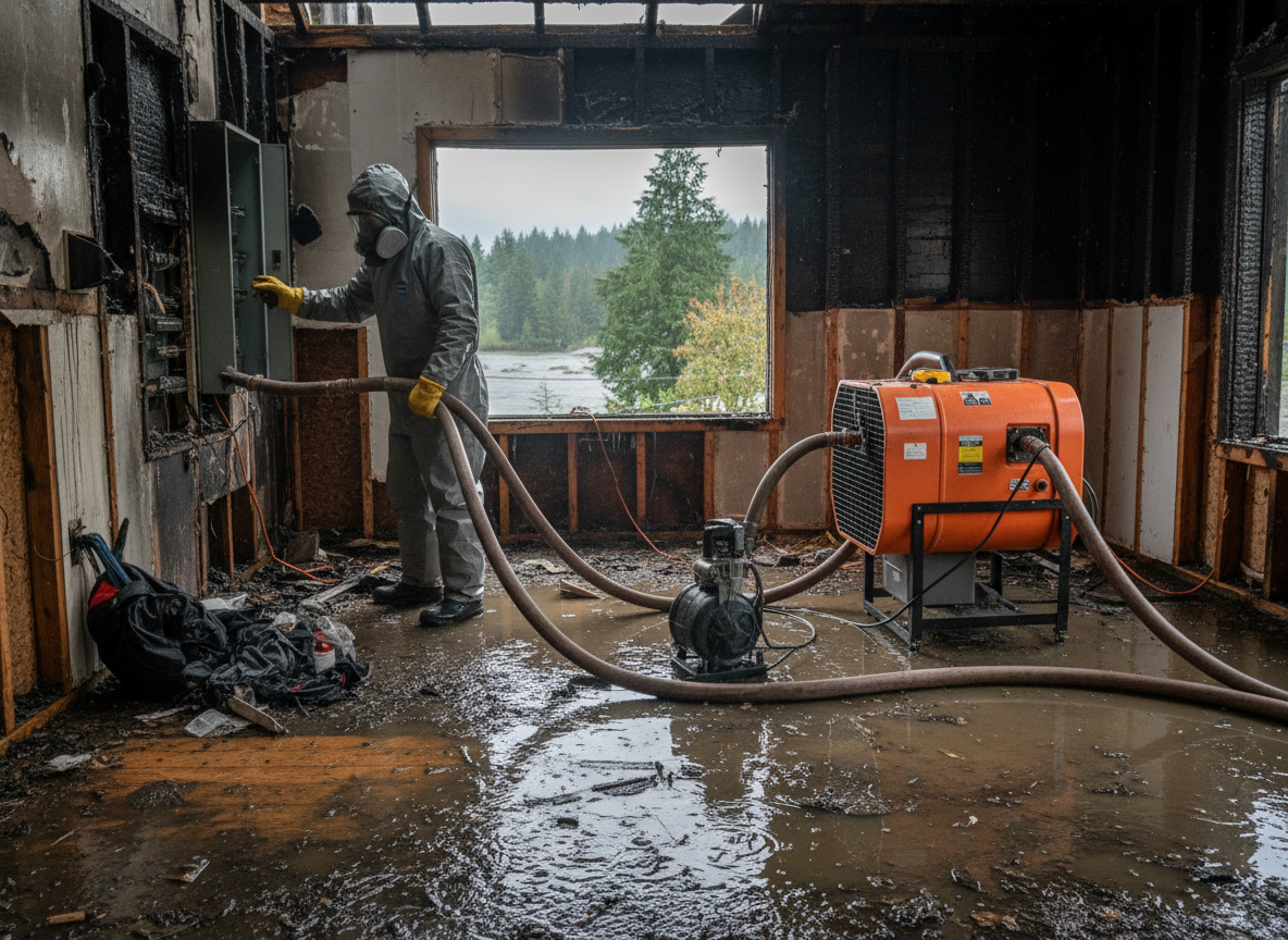 Fire Damage Restoration South Prairie in Orting, WA 98360
