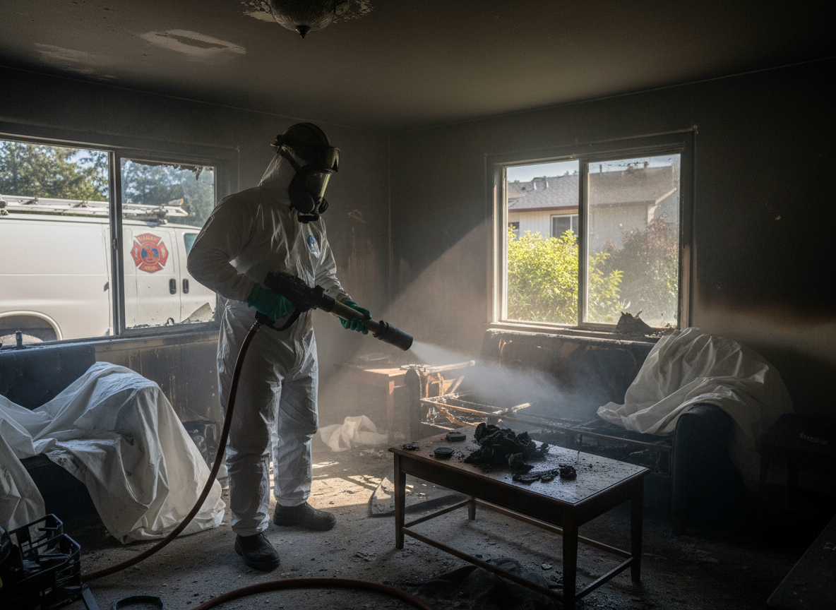 Fire Damage Restoration in Wilkeson