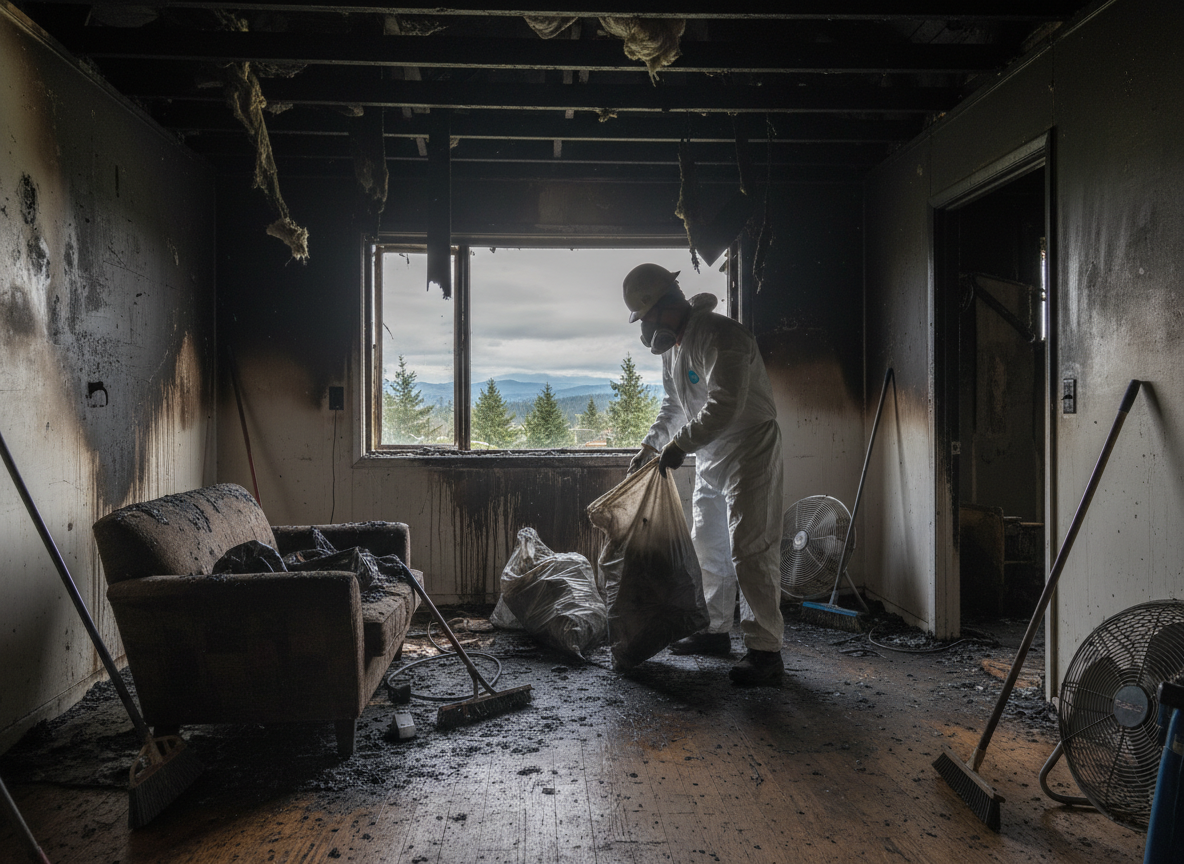 Tenant Fire Damage Cleanup in South Prairie, WA